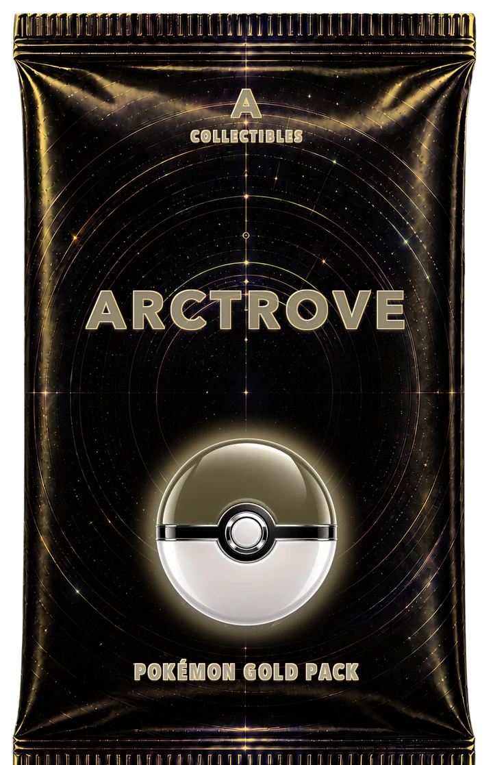 ArcTrove Pokémon Gold pack